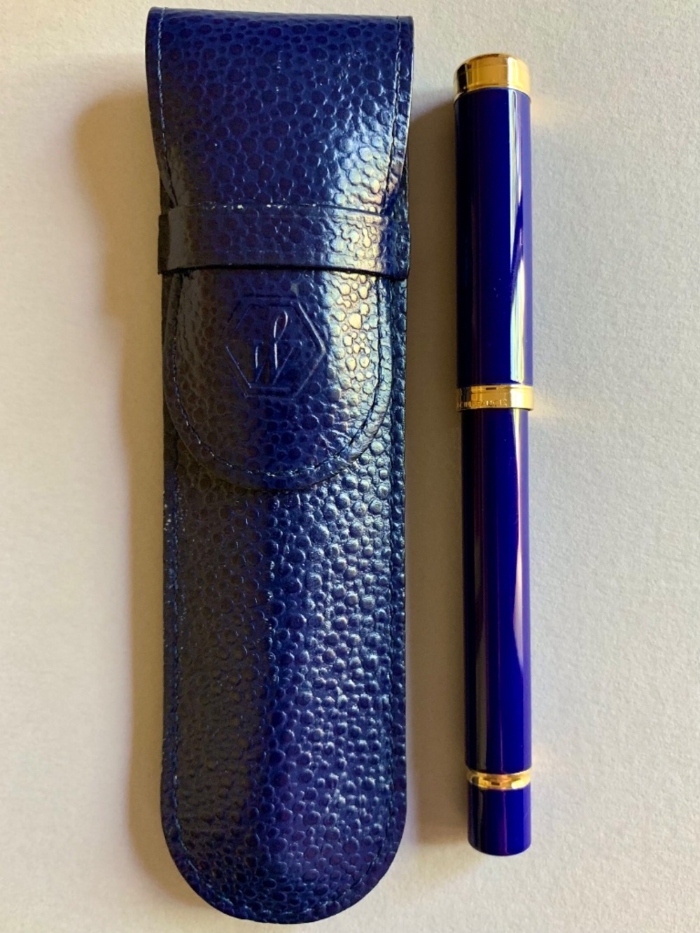 Waterman Lady Charlotte Mini Rollerball Pen Blue w/ Case